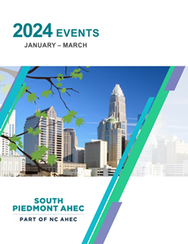 South Piedmont Area Health Education Center AHEC   2024 Q1 Catalog Cover 